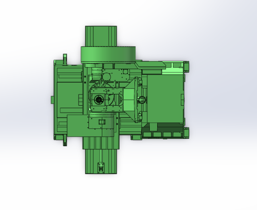 五轴立式机床液压系统（SW+CAD+说明）缩略图